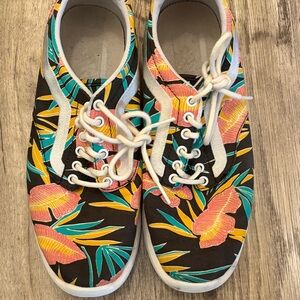 Vans Tropical Print Sneakers